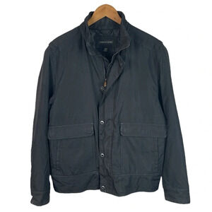 B15 Men’s STRUCTURE Modern Trendy Full Zip Utility Jacket M